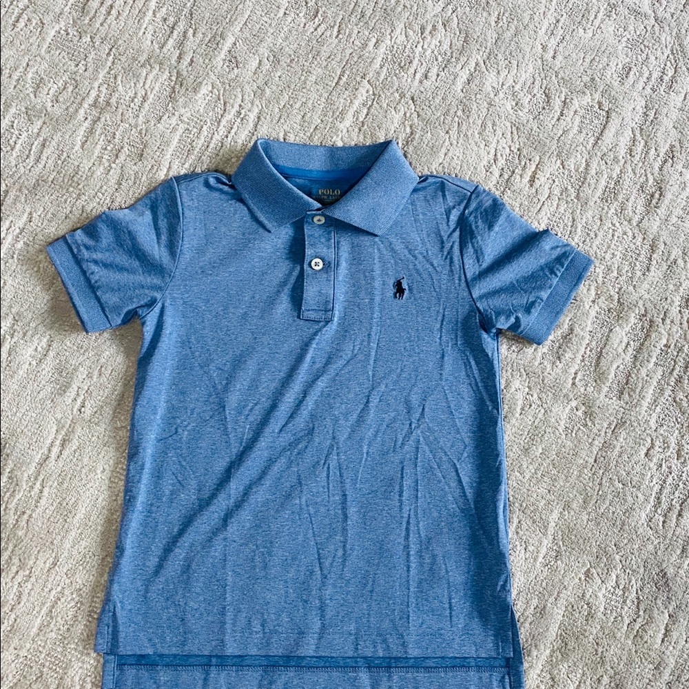 Boys Ralph Lauren blue polo